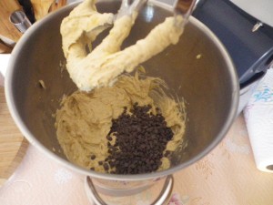 Cake de tofu au coulis de chocolat